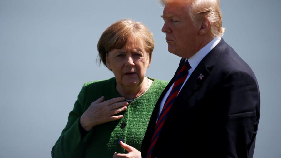 Trump habla sobre crisis migratoria en Alemania
