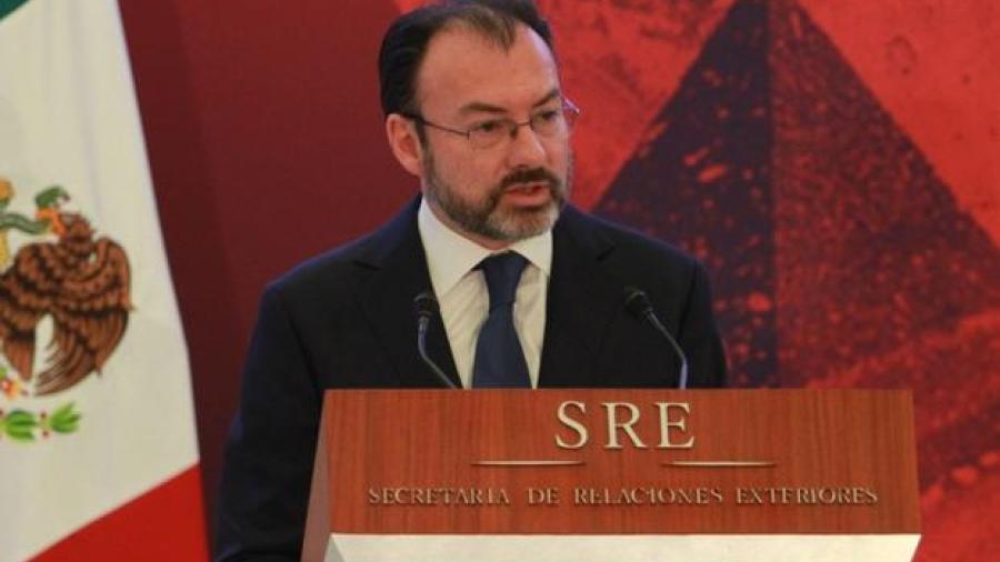 Videgaray destaca talento de México para cualquier negociación con EU