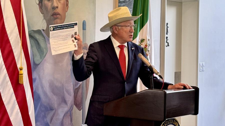 EUA no dispuso recurso para detención de “El Mayo” y Guzmán López: Ken Salazar 