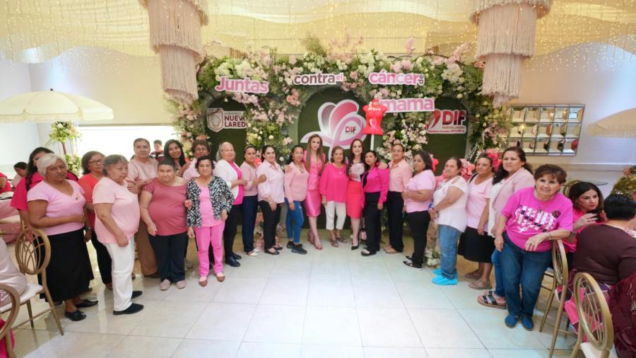 Gobierno Municipal y Sistema DIF Nuevo Laredo reconocen a 100 mujeres sobrevivientes de cáncer de mama