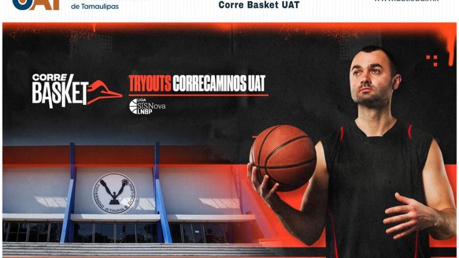 Invitan a ser parte del equipo Corre Basket UAT