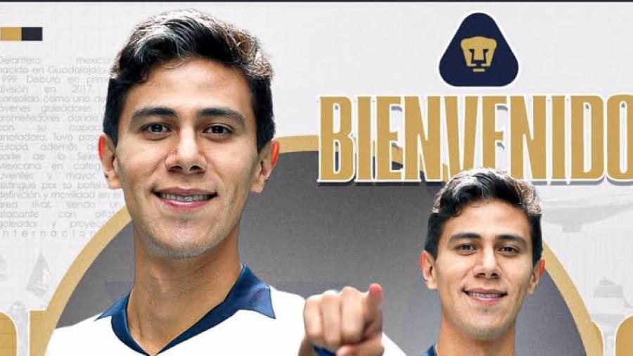 José Juan Macías es nuevo delantero de Pumas para el Apertura 2025