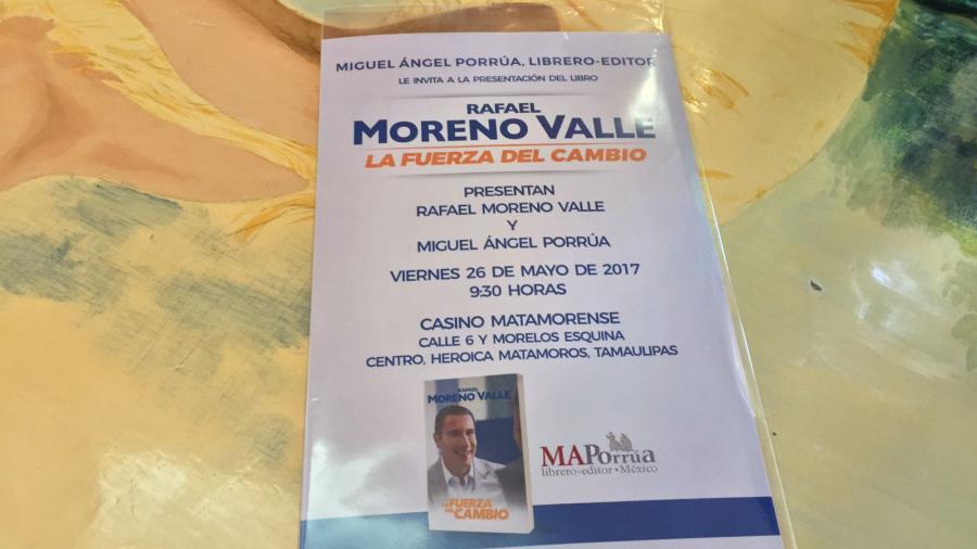 Rafael Moreno Valle visitará Matamoros