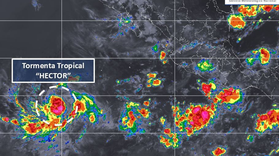 Tormenta tropical “Héctor”, se forma frente a costas de México
