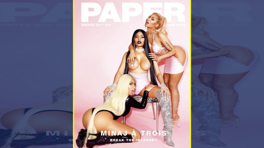 La portada de Nicki Minaj que quiere "romper el internet"