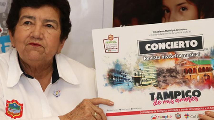 Invita Alcaldesa a Revista Musical “Tampico de mis Amores"