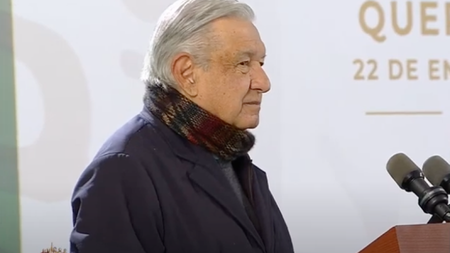 “No estoy de acuerdo”, dice AMLO sobre apoyo de Gallardo a Sheinbaum