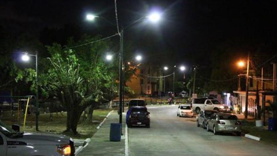 Trabaja Tampico para iluminar a la 100% la ciudad