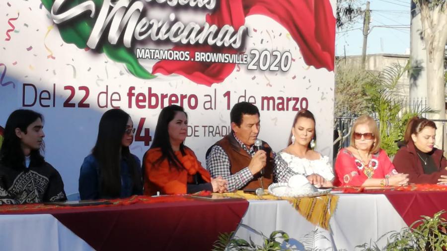 Entregan Llaves de la ciudad a Edith Márquez Valor Nacional “Fiestas Mexicanas” Matamoros 2020