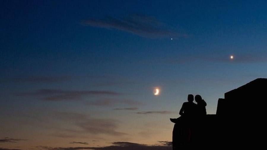 Júpiter y Venus se alinearán en la misma zona del cielo