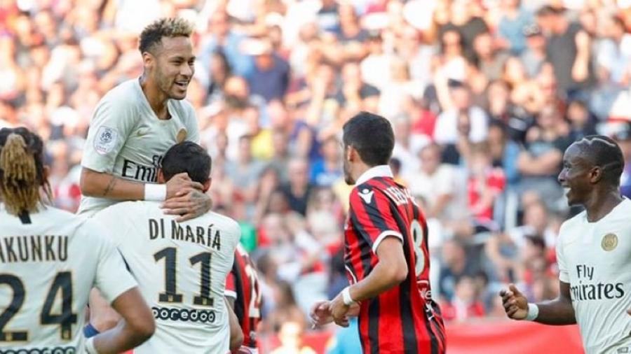 PSG vence 3-0 a Niza en Liga de Francia