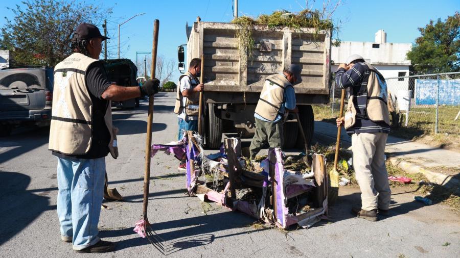 Exhorta Municipio de Reynosa a mantener calles y patios limpios 