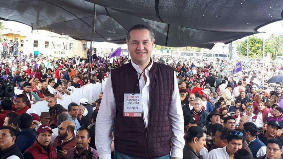 Oficial candidatura de Adrián Oseguera a presidencia de Madero por Morena
