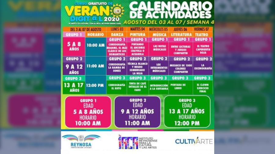 Imparten gratis Curso de Verano Digital en Reynosa 