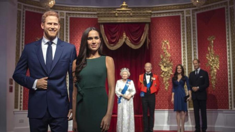 Museo de cera de Londres retira las figuras del príncipe Harry y Meghan Markle