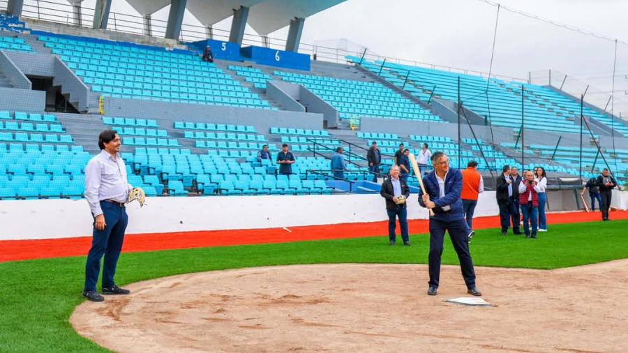 Supervisaron el Gobernador Américo Villarreal Anaya y el Alcalde Carlos Peña Ortiz transformación del parque López Mateos