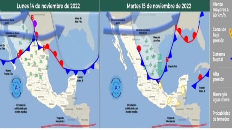 Arribará frente frío con descenso notable de temperatura para Reynosa 