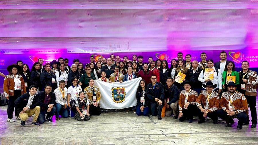 Destacan tamaulipecos en ExpoCiencias Nacional 2023 en Sonora, obtienen pase a certámenes internacionales