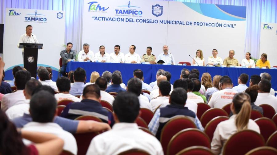 Encabeza Chucho Nader Instalación del Consejo Municipal de Protección Civil
