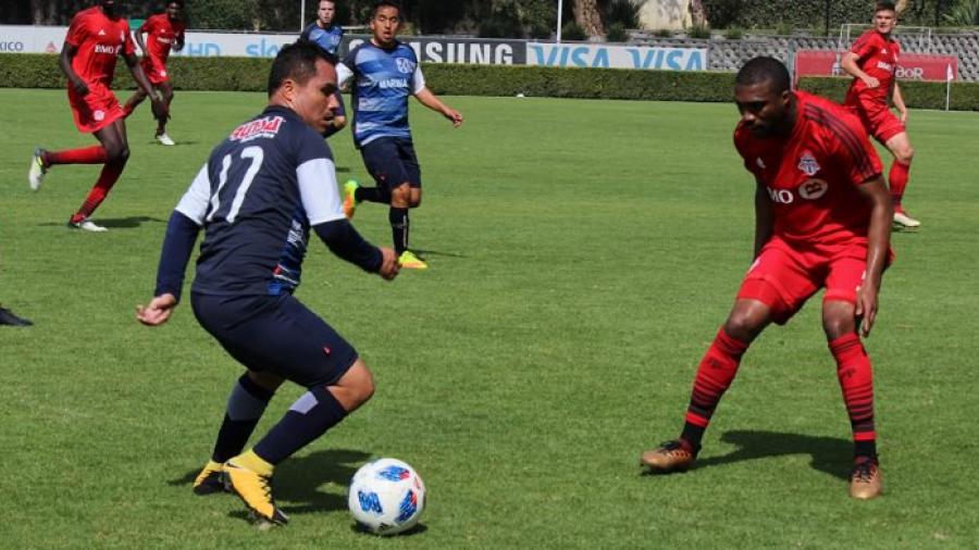 Equipo de la Marina Nacional, derrota a campeón de la MLS
