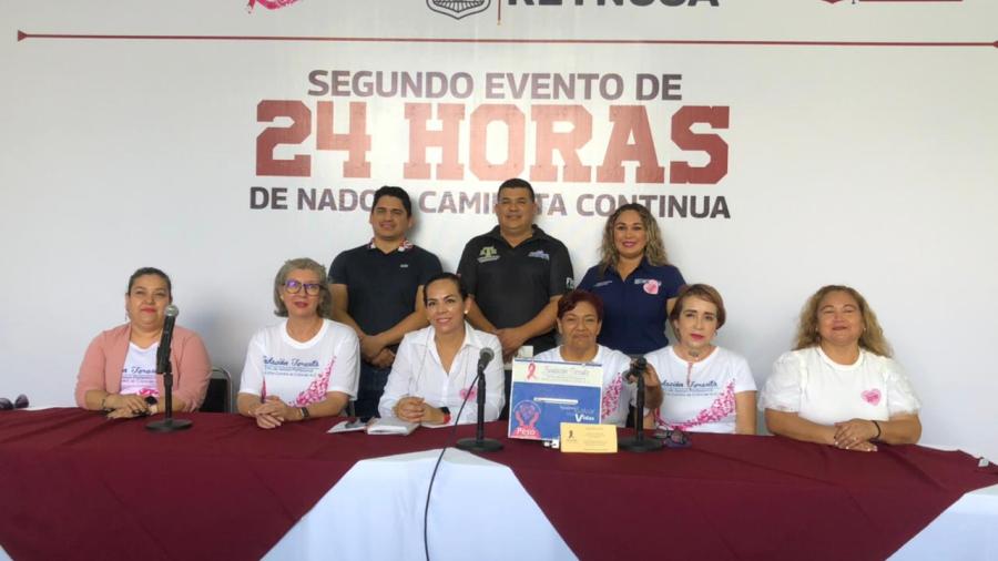 Nadarán 24 horas continuas para apoyar a pacientes con cáncer 