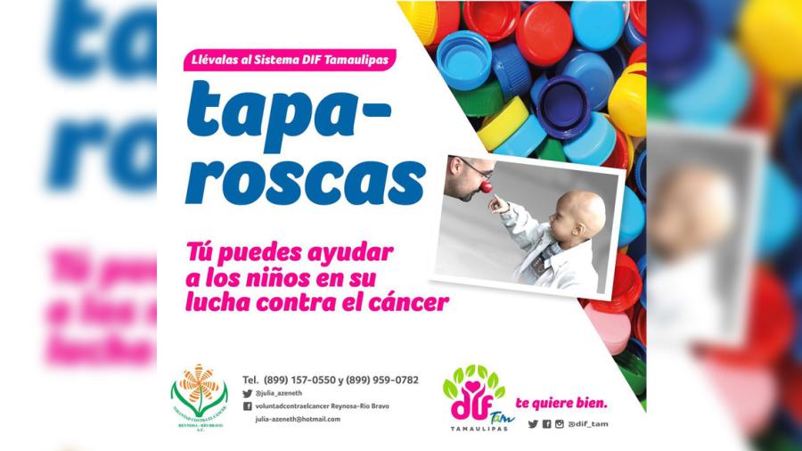 DIF Tam invita a apoyar a niños en su lucha contra el cáncer