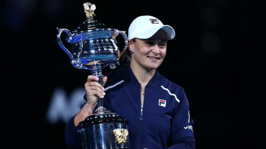 Ashleigh Barty se corona en el Abierto de Australia