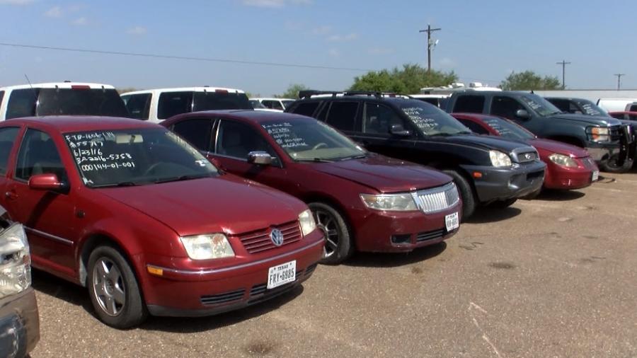 Subastarán más de una docena de vehículos en Rio Grande City 