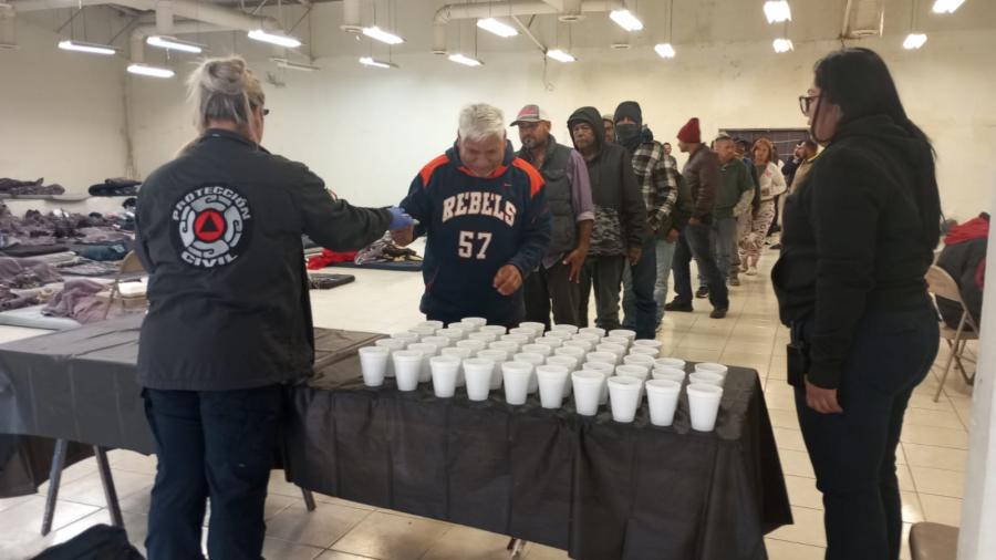Cierran este viernes refugio temporal; Atienden 80 personas