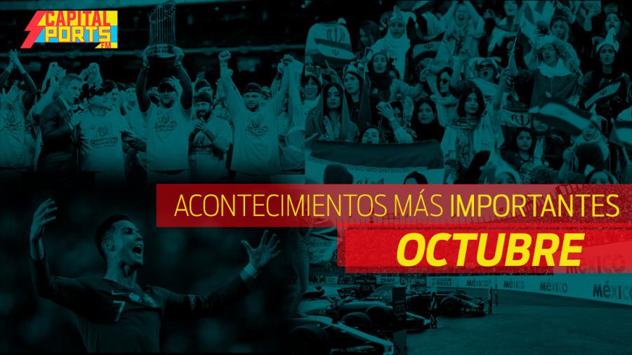 Recuento de lo más importante en el deporte en el mes de octubre