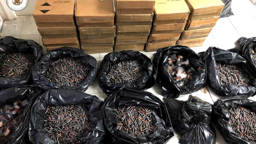 Confiscan 32 mil cartuchos en frontera de Sonora 