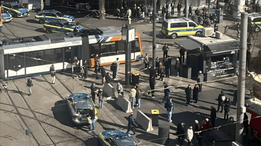 Al menos un muerto y varios heridos en un atropello múltiple en Mannheim, Alemania