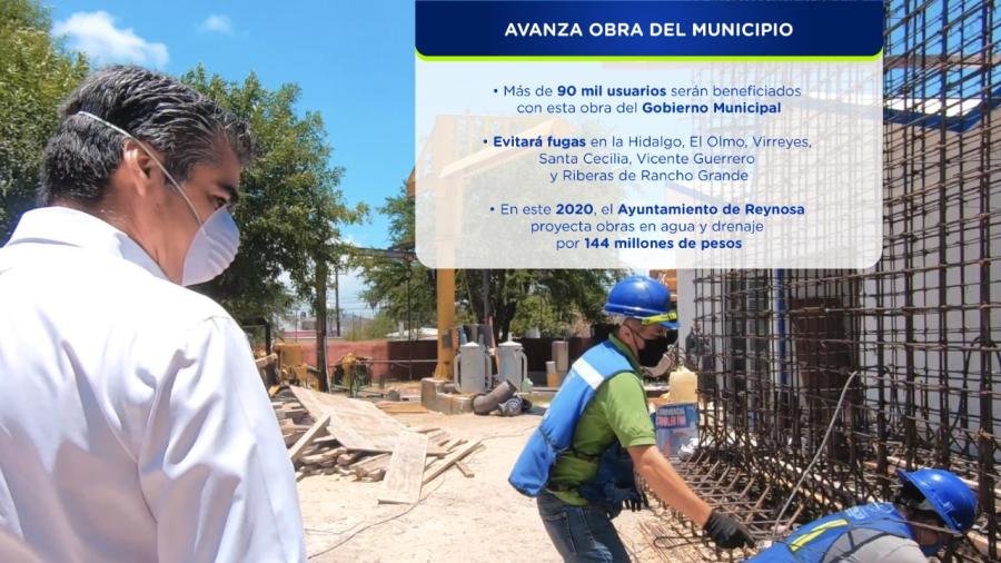 Invierte el Ayuntamiento11.5 mdp en el Cárcamo 5