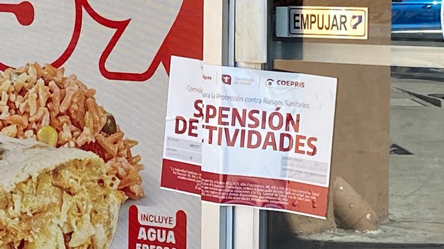 Coepris clausura negocios de alimentos