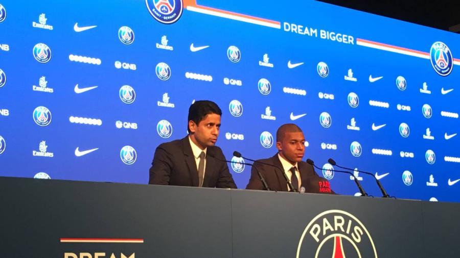 Presenta el PSG oficialmente a Mbappé