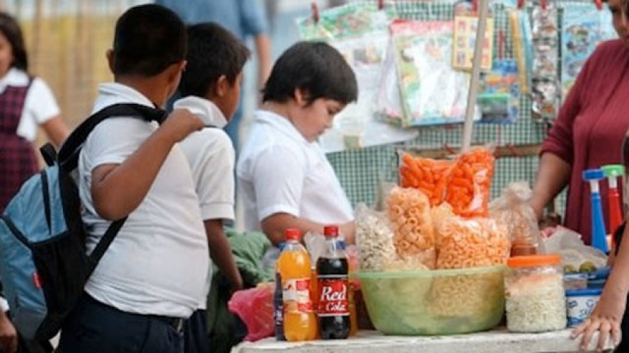 Frenan comida 'chatarra' en las escuelas
