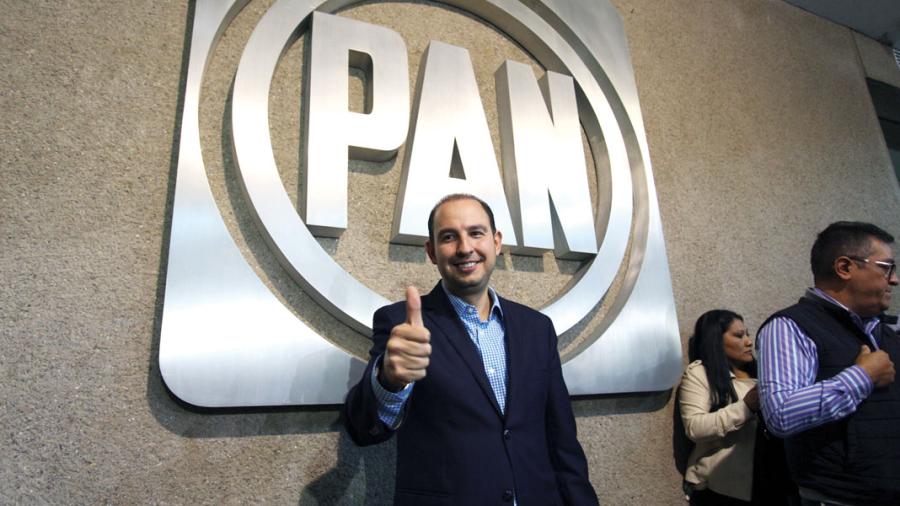 Se registra Marko Cort&eacute;s como candidato a la dirigencia nacional del PAN