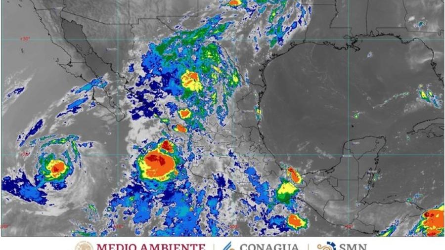 La tormenta tropical Beatriz se desplaza muy cerca de la costa de Jalisco