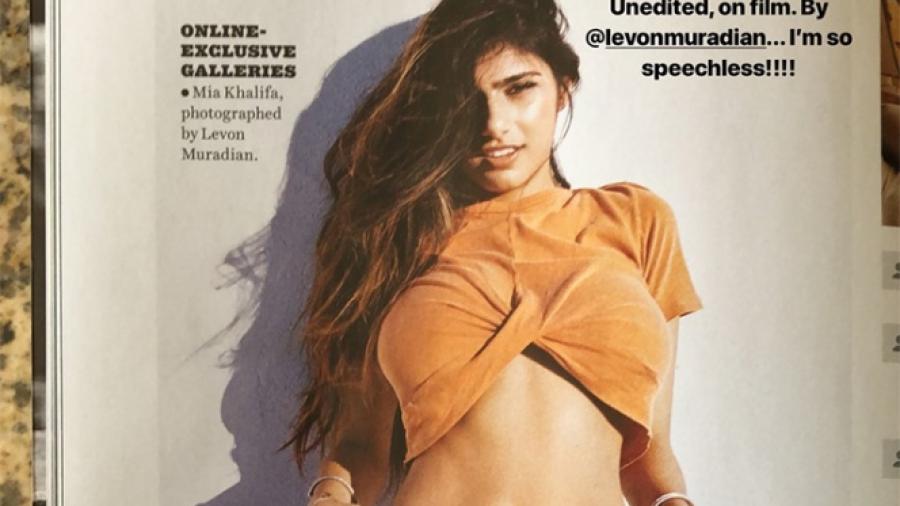 Mia Khalifa ya es conejita de Playboy