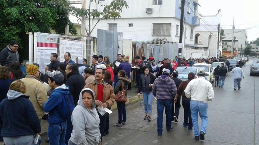 Saturación en el INE en últimos días para tramitar credencial