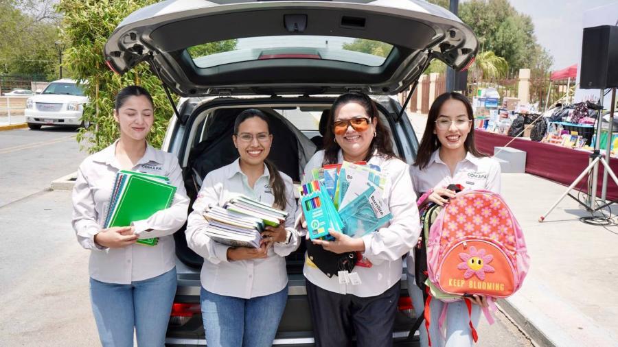 Extienden campaña del “Escuelatón 2025” para apoyar a estudiantes de Nuevo Laredo