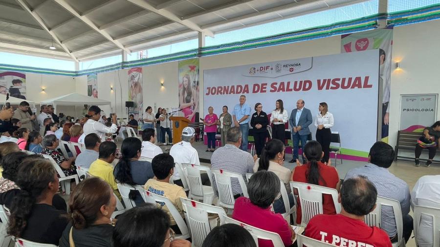 DIF Reynosa concluye jornadas de salud visual