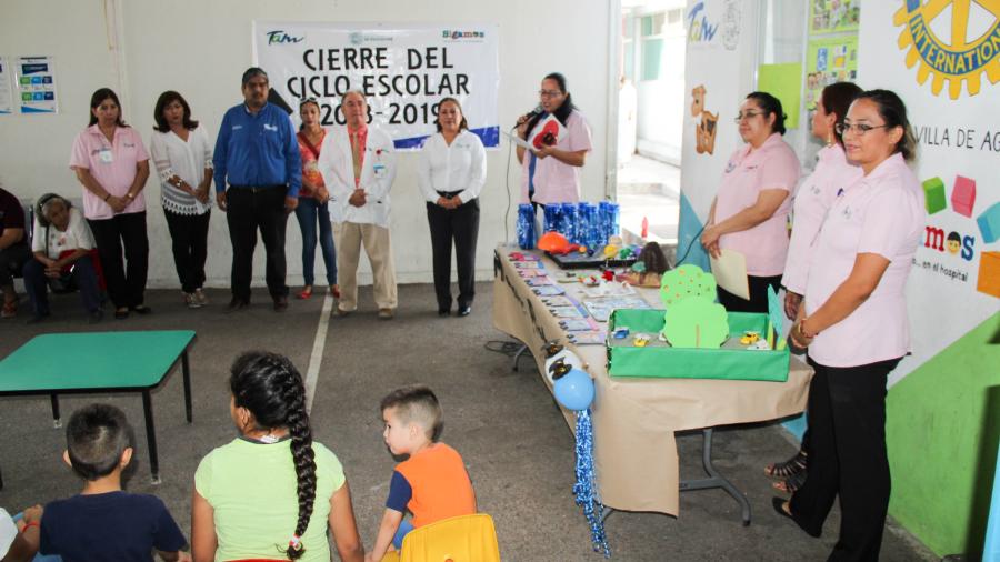 Cierra actividades el Programa Estatal “Aulas Hospitalarias”