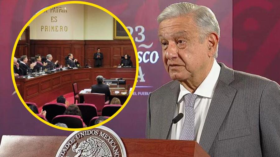 Critica AMLO respuesta "leguleya" de la Corte sobre salarios de ministros