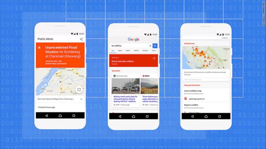 Alertas SOS de Google anuncian nuevas funciones