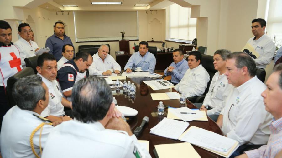 Preside Gobernador reunión de trabajo previo al inicio del periodo vacacional