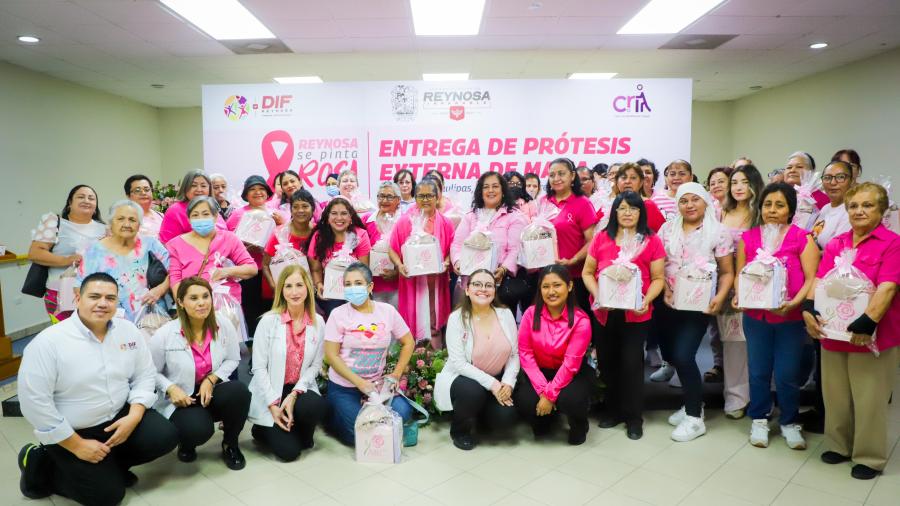 Mejora DIF Reynosa calidad de vida de mujeres en la lucha contra el cáncer de mama