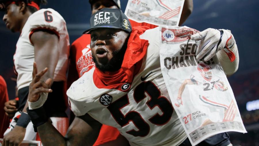 Georgia se lleva el Rose Bowl