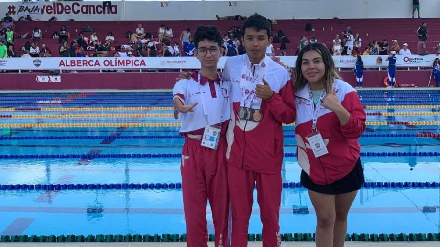 Termina participación de Tamaulipas en para natación con cuatro medallas