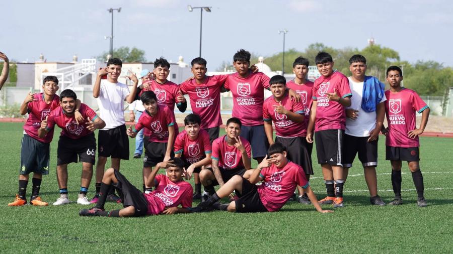 Participa prepas Municipales en cuadrangular de fútbol contra las adicciones 